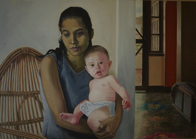 Child with Mother